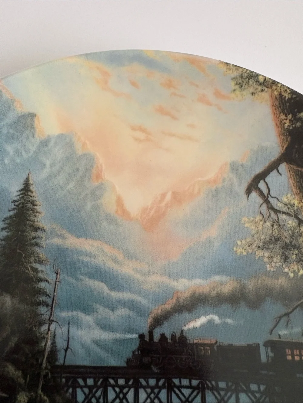Vintage Limited 1993 “Daybreak” #2 in Series Bradford Exchange by Jesse Barnes